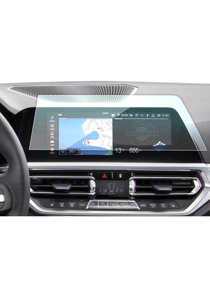 Bmw 3 Serisi (G20) Uyumlu Navigasyon Ekran Koruyucu Nano Film
