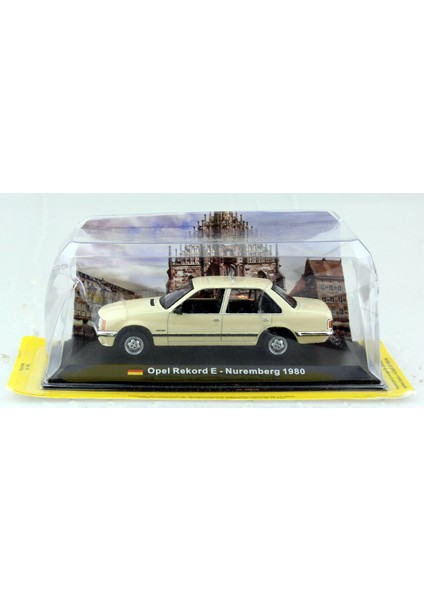 1:43 ATLAS1980 Opel Rekord E Nuremberg Taxi modelleri