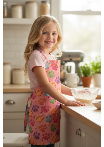 Çocuk Mutfak Önlüğü, Etkinlik Önlüğü 4-12 Yaş Aktivite Önlüğü