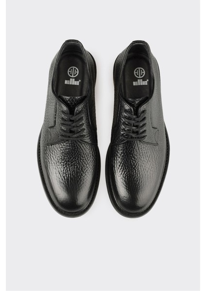 Siyah Deri Erkek Günlük Ayakkabı fırsatları