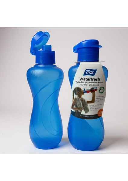 Titiz Waterfresh 750 ml Spor Matara - Bpa Içermez, Taşınabilir Su Şişesi - Lacivert fırsatları