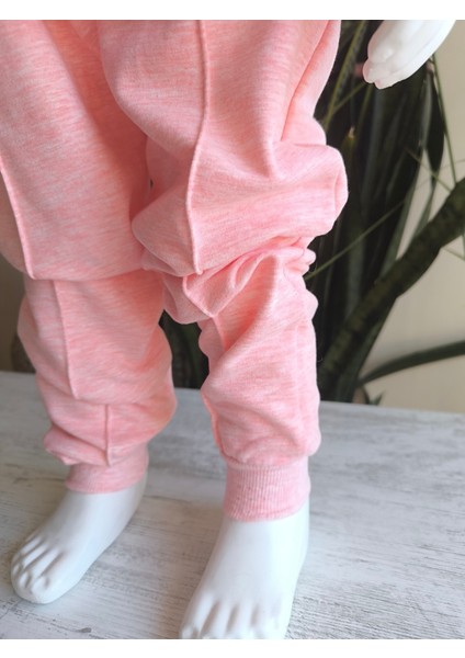 Kız Çocuk Alt Üst Takım Uzun Kollu Eşofman Rahat Şık Modern Tasarım