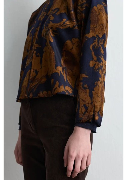 Anka Koleksiyonu Hakim Yaka Kadife Ceket - Lacivert fiyatları