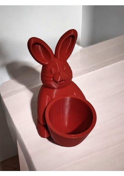 Fincanlı Paskalya Tavşanı Dekoratif Vazo ve Çikolata Kutusu fiyatları