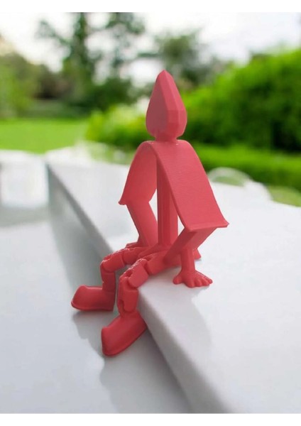 Eklemli Aşk Tanrısı 3D Yaylı Kalp Figür modelleri