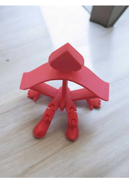 Eklemli Aşk Tanrısı 3D Yaylı Kalp Figür fırsatları