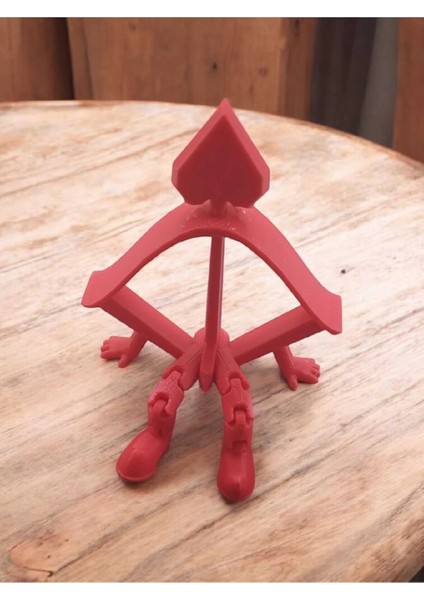 Eklemli Aşk Tanrısı 3D Yaylı Kalp Figür indirimleri