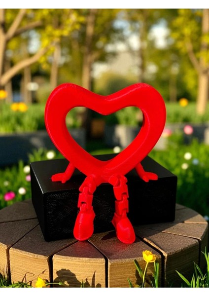 Eklemli Açık Kalp 3D Dekoratif fırsatları