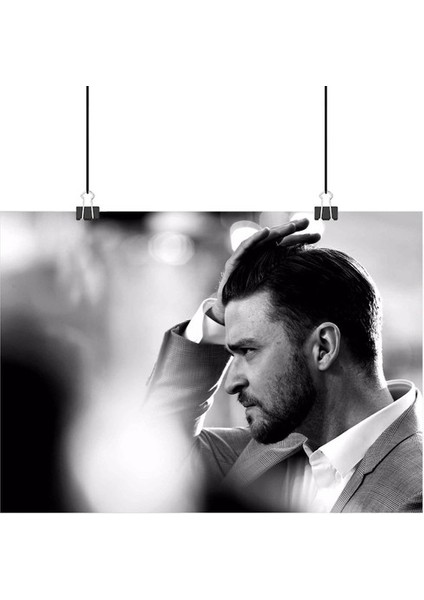 Justin Timberlake Poster3 - Retro Duvar Dekoru