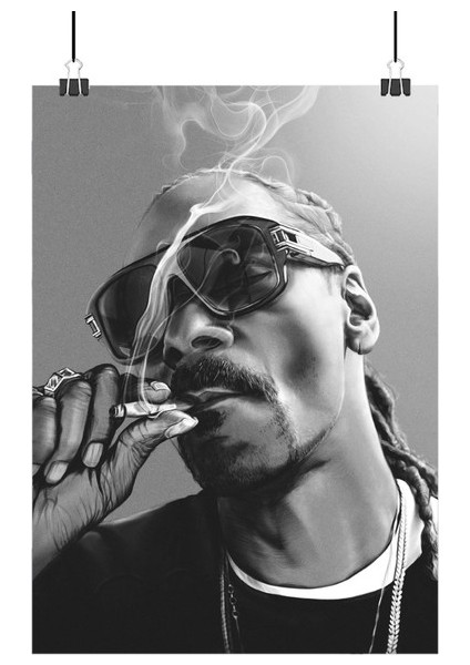 Snoop Dogg Poster1 - Retro Duvar Dekoru