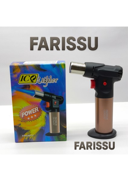 Icq Lighter Power XHG-8B77 Jet Pürmüz (Torch) Çakmak | Yüksek Hassasiyetli Bütan Alevi fırsatları