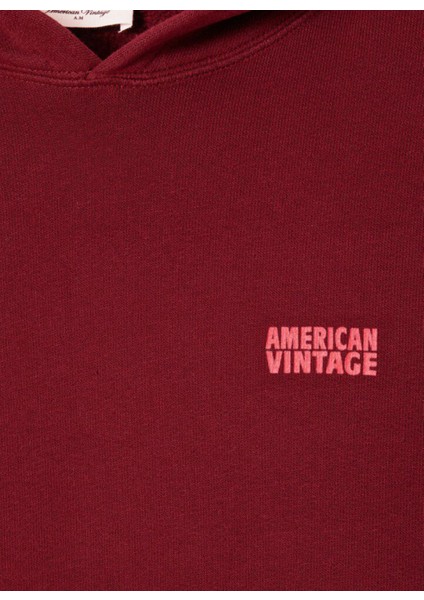 Bordo Kadın Sweatshırt IZU03DH25CERVI fiyatları