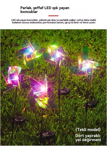 Yeni Rüzgar Dönen Güneş Enerjili Yel Değirmeni Zemin Lambası LED Açık Bahçe Dekorasyon Çim Lambası Peyzaj Lambası (Yurt Dışından) modelleri