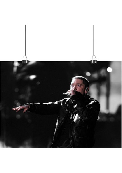 Eminem Poster7 - Retro Duvar Dekoru