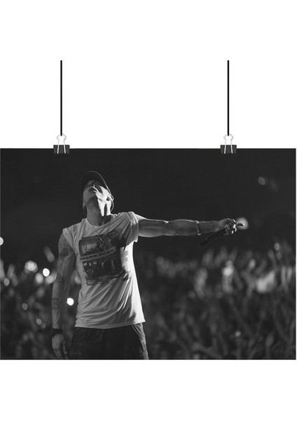 Eminem Poster2 - Retro Duvar Dekoru