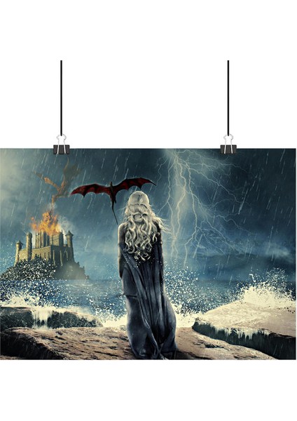 Game Of Thrones Poster6 - Retro Duvar Dekoru
