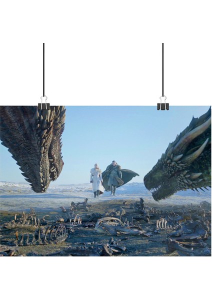 Game Of Thrones Poster2 - Retro Duvar Dekoru