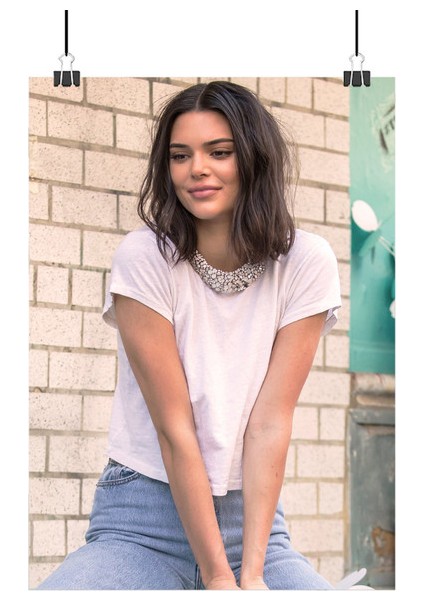Kendall Jenner Poster4 - Retro Duvar Dekoru