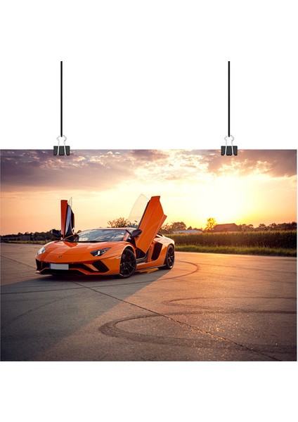 Lamborghini Poster5 - Retro Duvar Dekoru