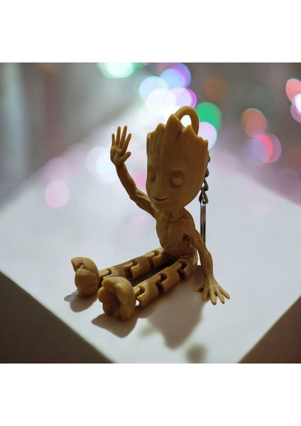 Eklemli Groot Anahtarlık