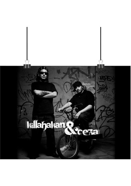 Ceza Poster4 - Retro Duvar Dekoru