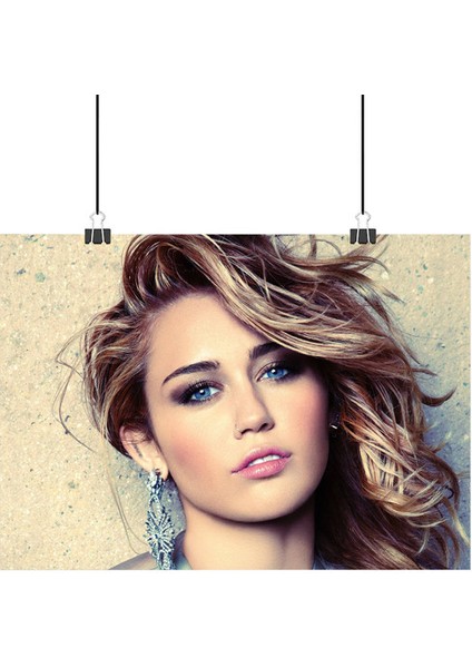 Miley Cyrus Poster2 - Retro Duvar Dekoru