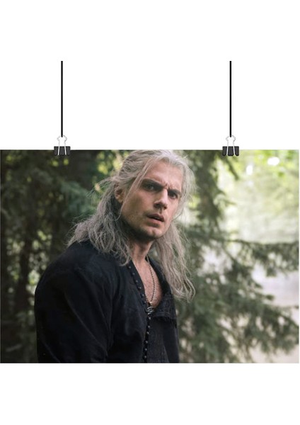 The Witcher Poster2 - Retro Duvar Dekoru