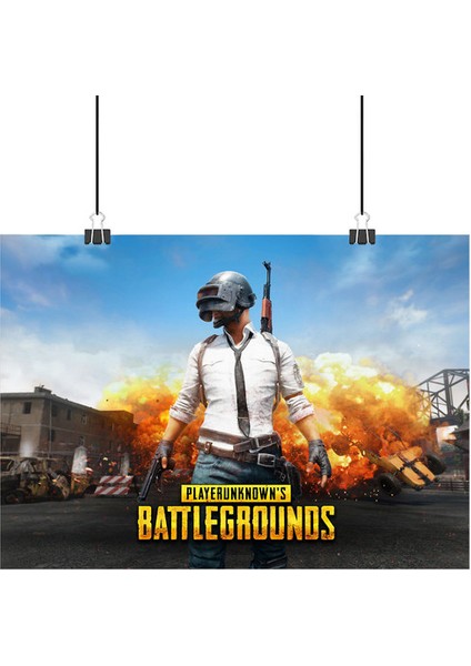 Pubg: Battlegrounds Poster8 - Retro Duvar Dekoru