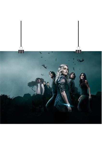 The 100 Poster4 - Retro Duvar Dekoru