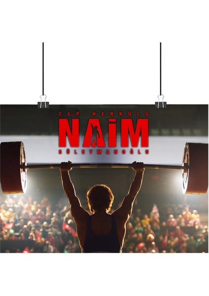 Naim Süleymanoğlu Poster1 - Retro Duvar Dekoru