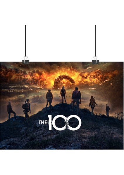 The 100 Poster2 - Retro Duvar Dekoru