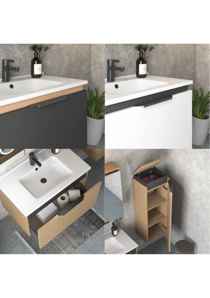 Arno Banyo Dolabı 85 cm (Boy Dolabı Dahil Değildir.) modelleri