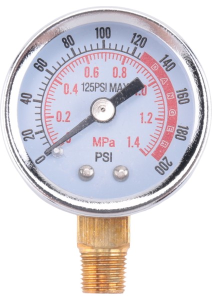 4 Adet 0-200 Psi Hava Basınç Ölçer 1.57IN Kadranlı Hava Kompresörü Ölçer (Yurt Dışından) fiyatları