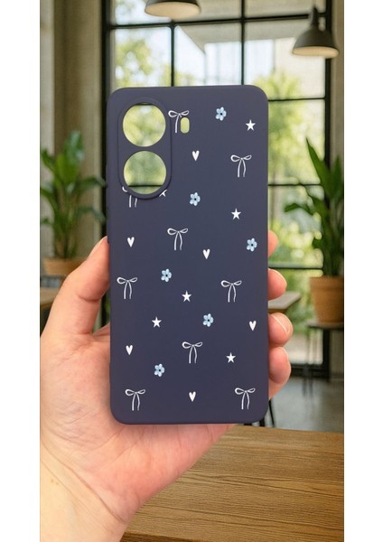 Xiaomi Poco X7 Pro-Mini Fiyonk Desenli Silikon Darbe Emici Klasik Korumalı Rubber Kılıf fiyatları