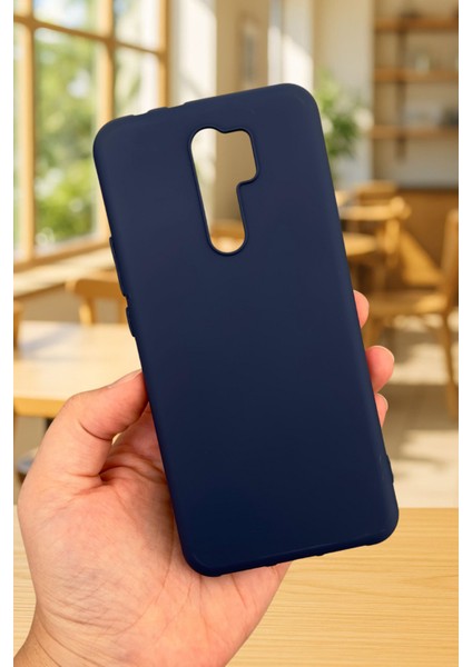 Xiaomi Redmi 9 Uyumlu Silikon Darbe Emici Klasik Korumalı Rubber Kılıf