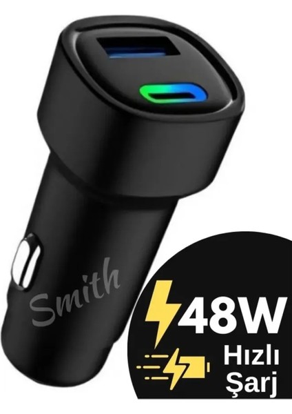 FC15 48W Usb-C To Usb-A Araç Içi Şarj Aleti fiyatları