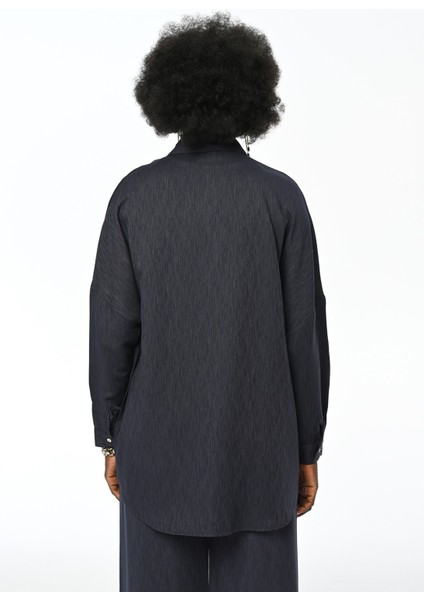 Kadın Kolu Bağlamalı Desenli Gömlek fırsatları