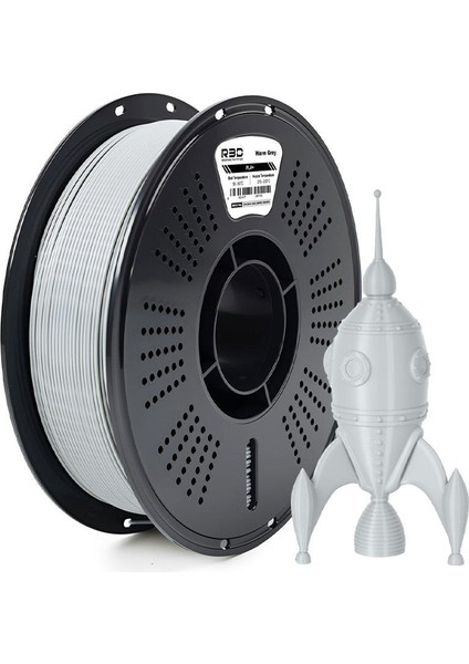 Pla+ Filament Ilık Gri 1.75MM 1kg