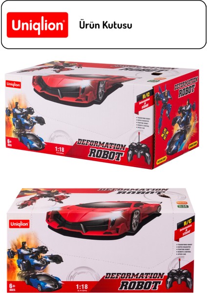 Tek Tuş Ile Robot Olan Uzaktan Kumandalı Araba modelleri