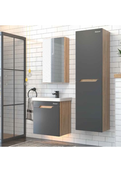 Mılano Banyo Dolabı 65 cm (Boy Dolabı Dahil Değildir.)