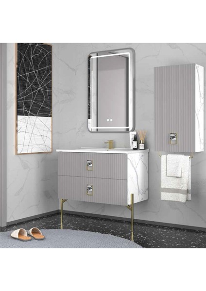 Dora Banyo Dolabı 85 cm (Boy Dolabı Dahil Değildir.)