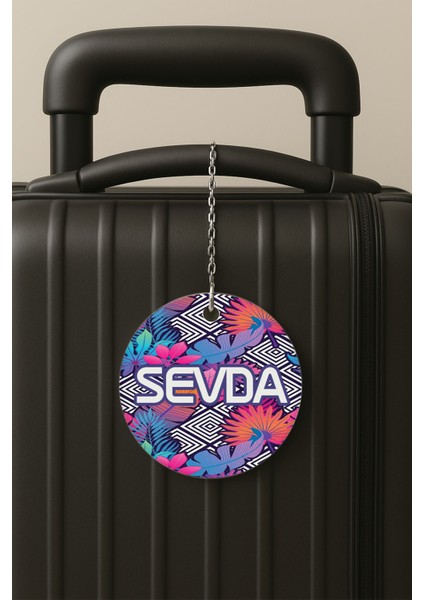 Kişiye Özel Isim Soyisim Kelime Yazılı Pleksi Bavul Etiketi Valiz Etiketi Isim 35