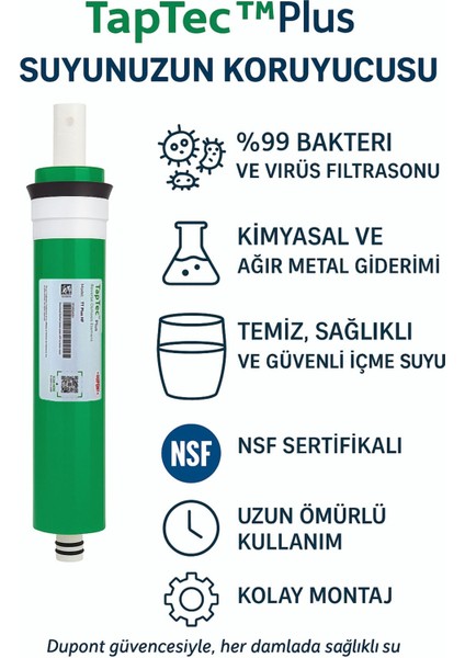 Plus Membran Filtre – Temiz ve Sağlıklı Içme Suyu Için Güvenilir Seçim indirimleri