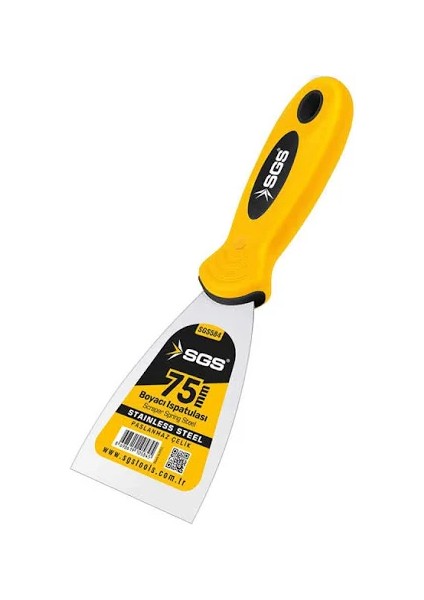 Ispatula 75 mm Paslanmaz Çelik (Soft Series)/ 12 Adet