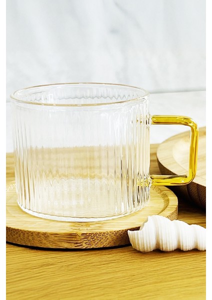 Clavera 6’lı Kulplu Cam Çay Kahve Espresso Bardak Fincan Seti 150 ml indirimleri