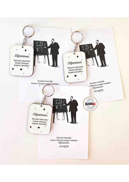 Öğretmenler Günü Hediye Anahtarlık fiyatları