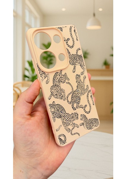 Xiaomi Redmi Note 13 Pro 4g Leopar Desenli Silikon Darbe Emici Klasik Korumalı Rubber Kılıf indirimleri