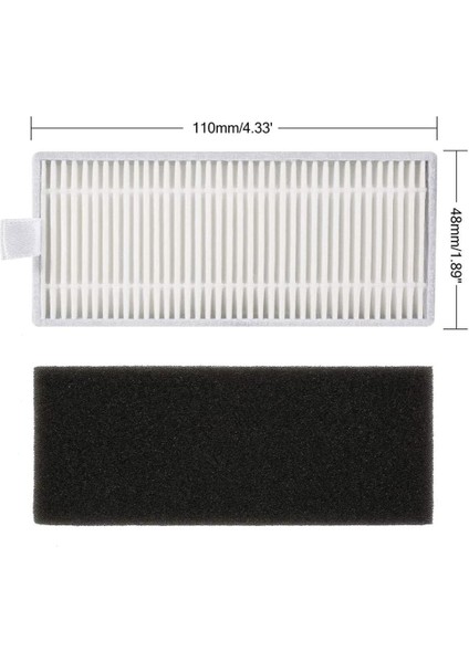 Anker Uyumlu Eufy Robovac 11S, 30, 30C, 15C, 15T, 12, 25C, 35C Robot Süpürge Yedek 12 Parça Seti (6 Hepa + 6 Yan Fırça) fiyatları