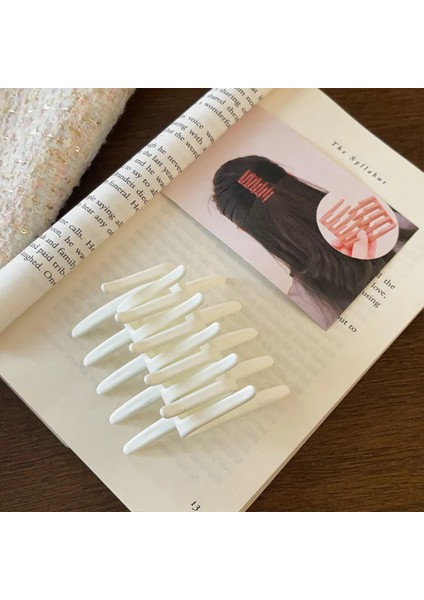 Kadın Firkete At Kuyruğu Tokası Çift Taraflı