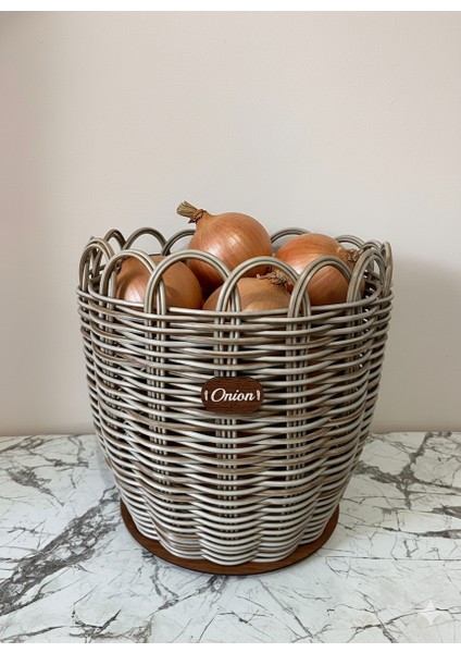 Raddancore Büyük Boy Soğanlık/soğan Sepeti